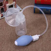 Manual Hand Milking Machine Portable Breast Milk Extractor with Bottle Strong Suction for Breastfeeding Postpartum Supplies 1