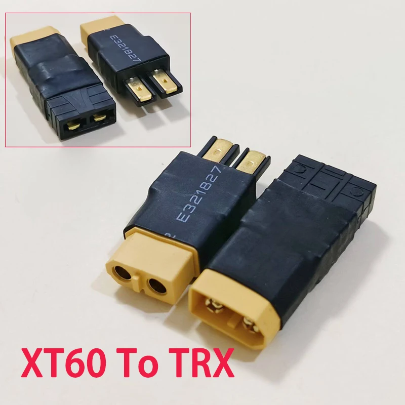 1PC 남성/여성 어댑터 XT30 XT60 XT90-T-플러그 TRX 시리즈 병렬 직접 연결 남성 여성 커넥터 제어 부품