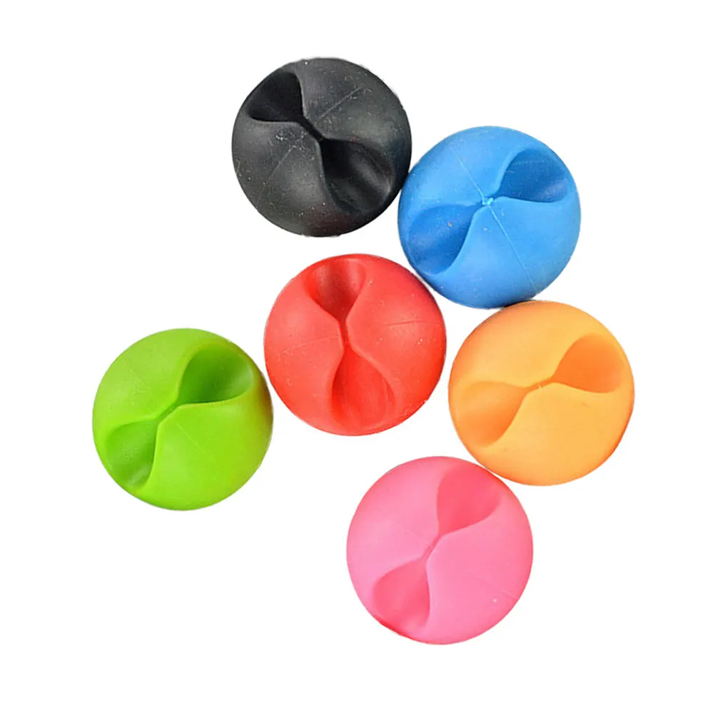 24Pcs 헤비 듀티 플라스틱 케이블 클립 정리기, 책상 TV 컴퓨터 가정 사무실 코드 관리 와이어 클립 정리기, 깔끔한 케이블 정리