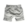 Impact Shorts Low Ribbed Waist Band Yoga Shorts Seamless Scrunch Bum Workout Gym Shorts Booty Hight Stretch Running Shorts 3