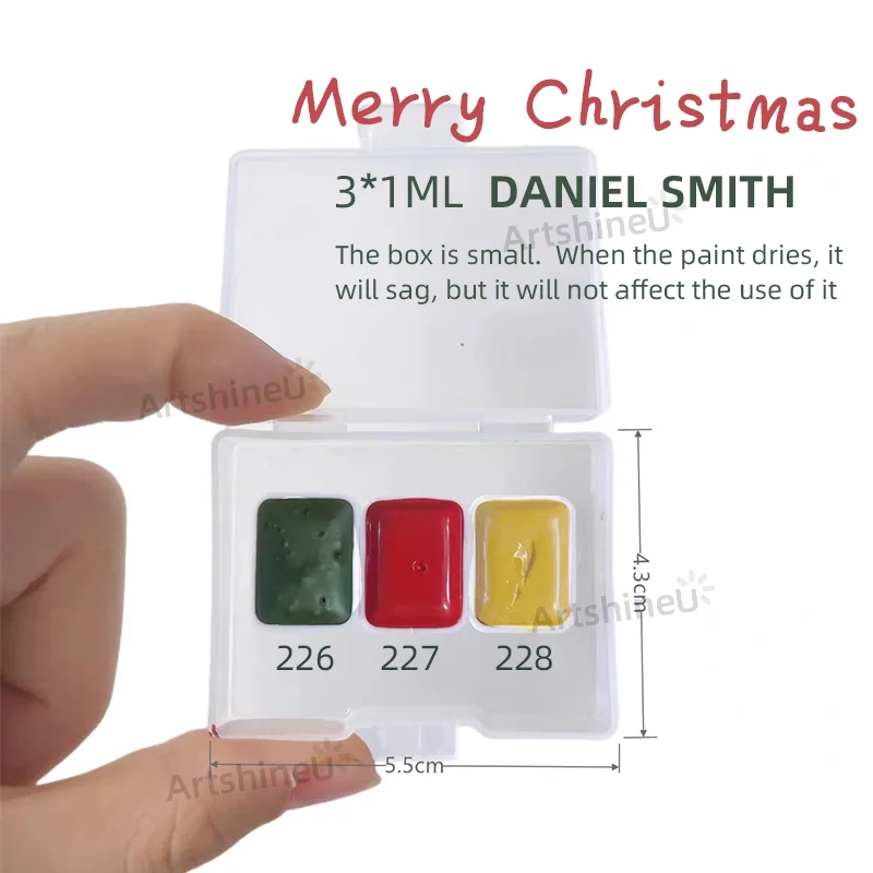 DANIEL SMITH / Paul Rubens Three-primary colours Base and Merry Christmas Colors Profession Artists Students School Supplies