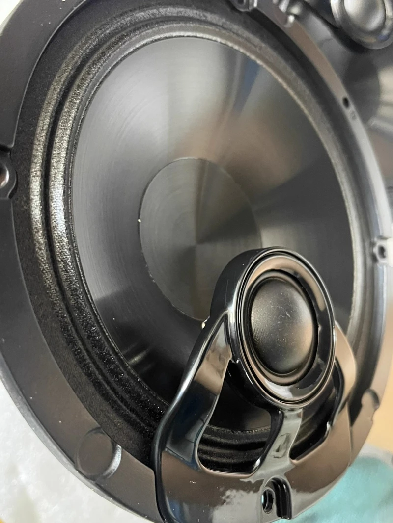 SOTAMIA 1PCS 6.5 Inch Woofer Audio Speaker 2 Ohms 40 Watts Carbon Fiber Bass Hifi Music Loudspeaker With Mini Treble For Harley