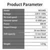 WORX WU340S 3.0Joule 800W Electric pick industrial-grade high-power heavy-duty 220V power tools 5