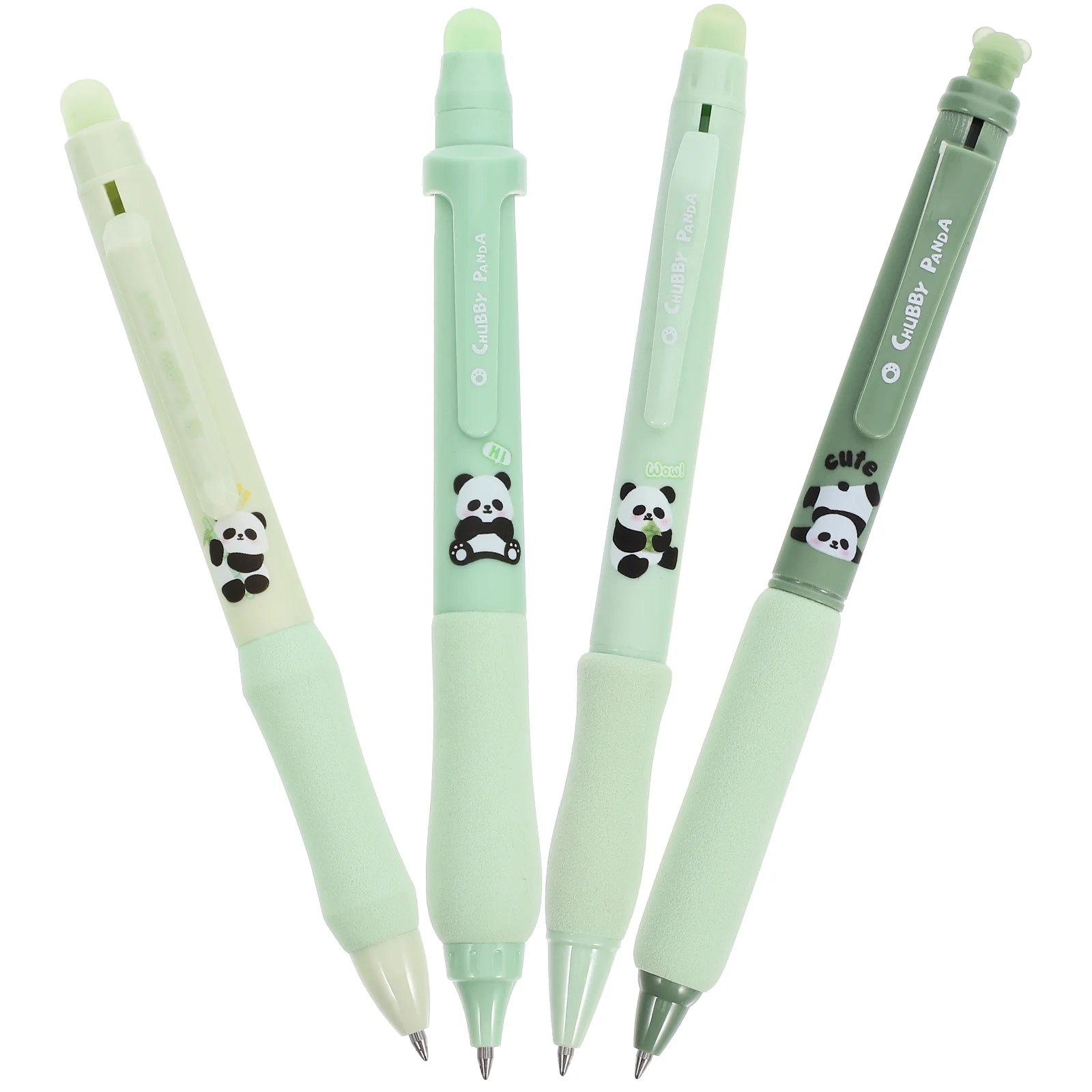 

4 Pcs Pen Control Erasable Gel Office Plastic Student Writing Students Pressing