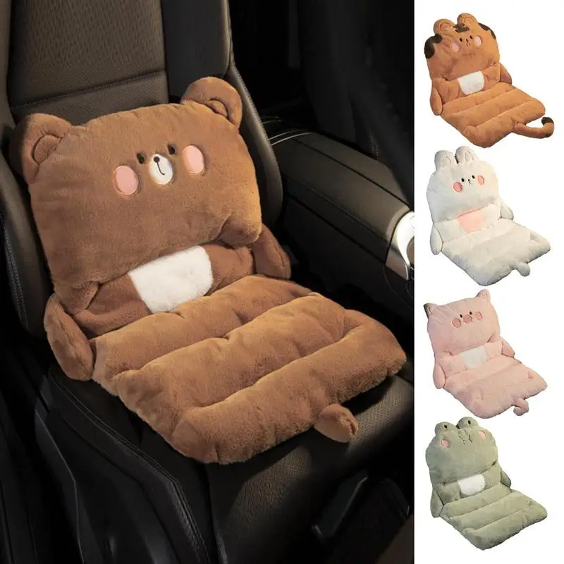 

Cute Chair Cushion Car Seat Cushion & Lumbar comfortable Adorable Cartoon Chair Cushion Plush For Chair Car Patio Wheelchair