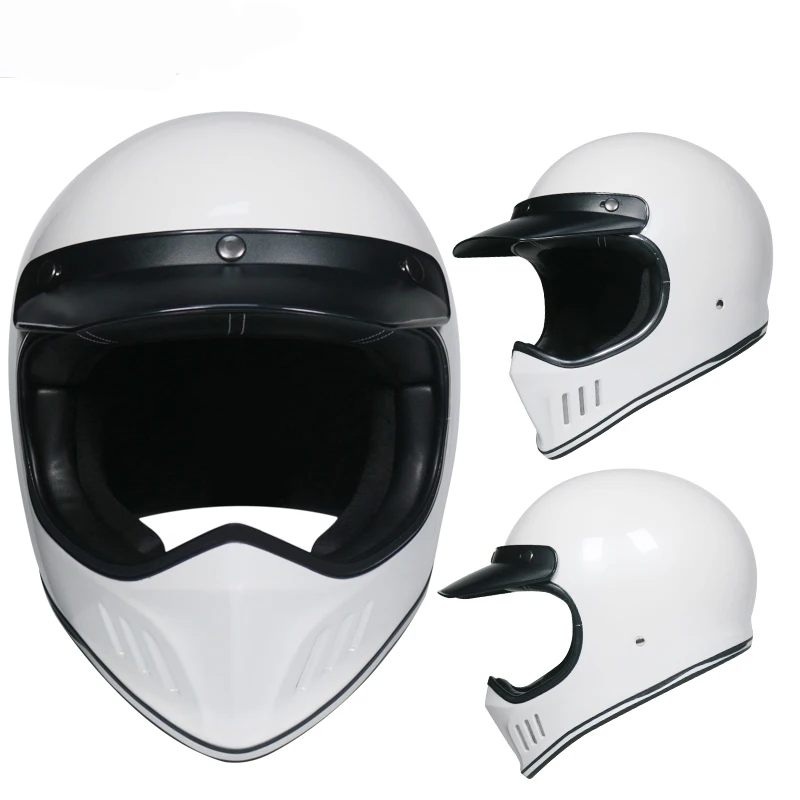 Casque Trottinette Vintage Mate  Vetement moto, Styles de mode pour  hommes, Casque cafe racer