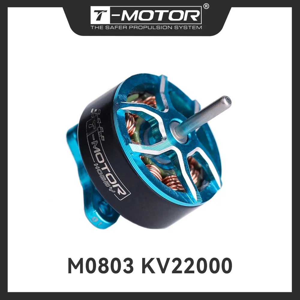 T-MOTOR M0803 KV22000 Fırçasız Motor 31mm FPV Yarış Drone