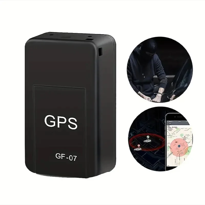 Mini GF-07 Magnetic GPS Car Tracker Real-Time Tracking Anti-theft SIM Card Message Locator GPS Tracker Anti-Lost Locator