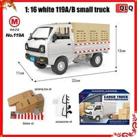 1:10/1:16 Wpl D12 Rc Car Simulation Drift Climbing Truck Led Light Cargo Rc Electric Toy Model For Boys Christmas Surprise Gifts 1