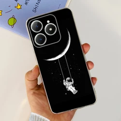 Fashion Painted Soft Silicone Cover - Stylish Protective Case for Realme C63 (652)