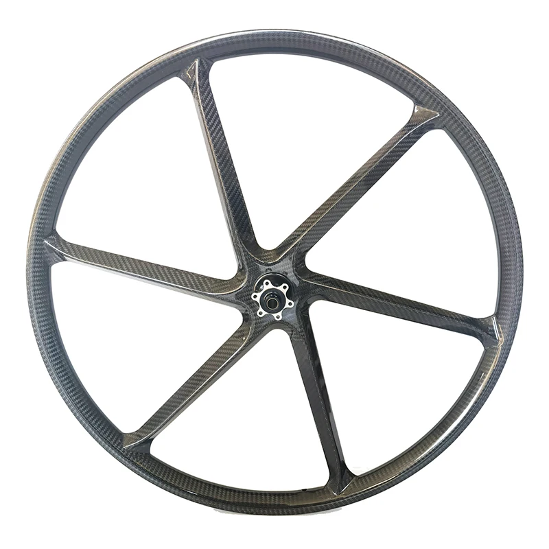 Description Picture 6 of item29er Wheelset Mtb 6 Spokes Carbon Rim With 6 Bolts Disc Brake