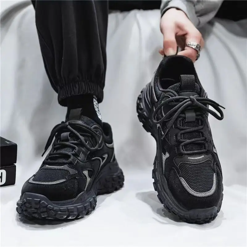 

Men's Sports Shoes 2024 Antislip Wear-resisting Casual Shoes for Men Outdoor Soft Running Platform Shoes Zapatillas De Hombre