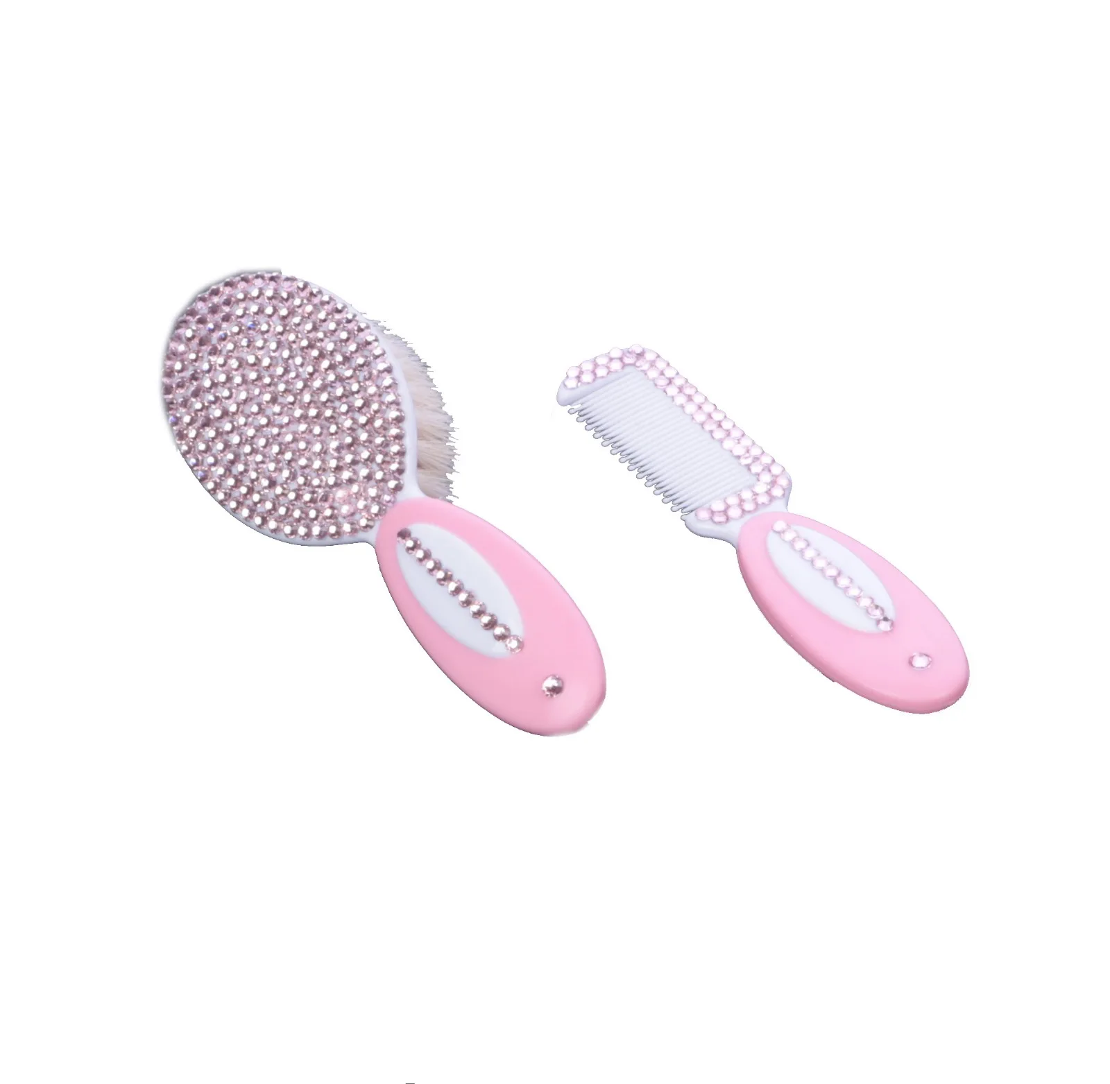Dollbling Comb and Brush Baby Shower Nursery deco Gift for Girl