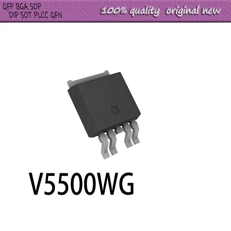 

NEW 5PCS/LOT V5500WG NCV5500DTADJRKG TO-252-5