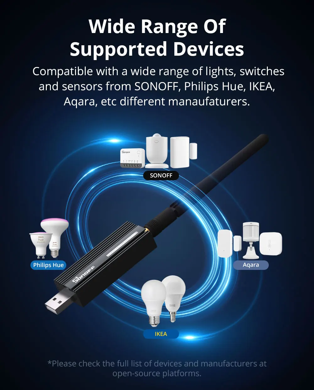 Zigbee 3.0 Usb Dongle Plus Dongle E Wireless Zigbee Gateway USB Interface Captu