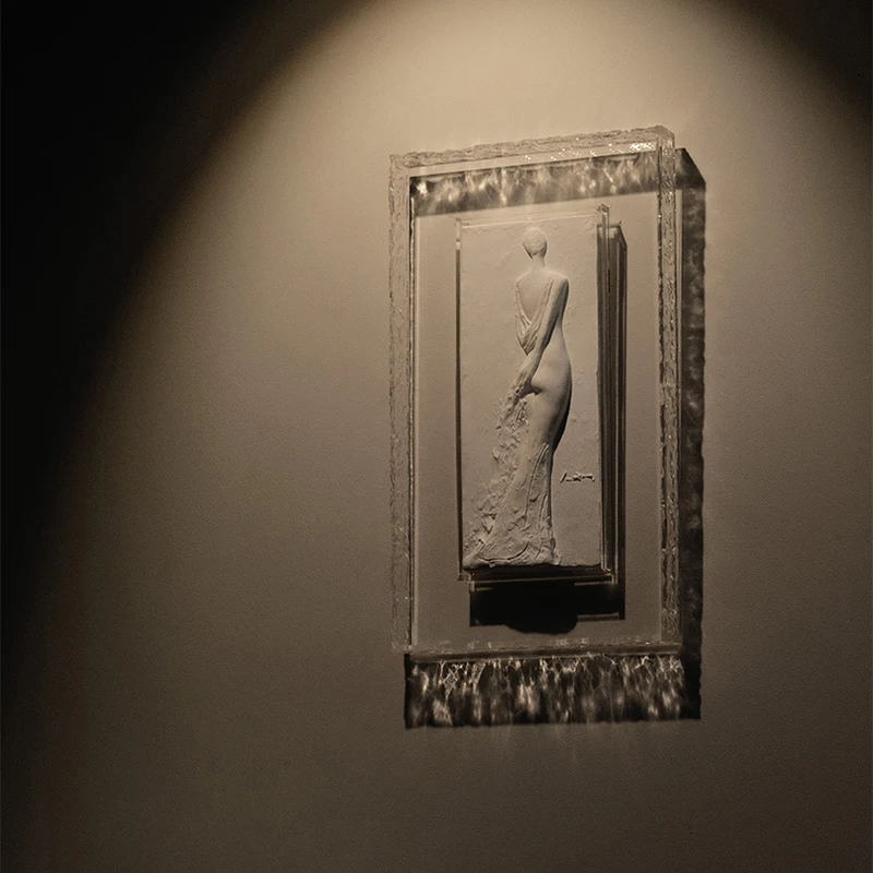 

Exclusive Sculpture Plaster Relief Atmosphere Hanging Painting