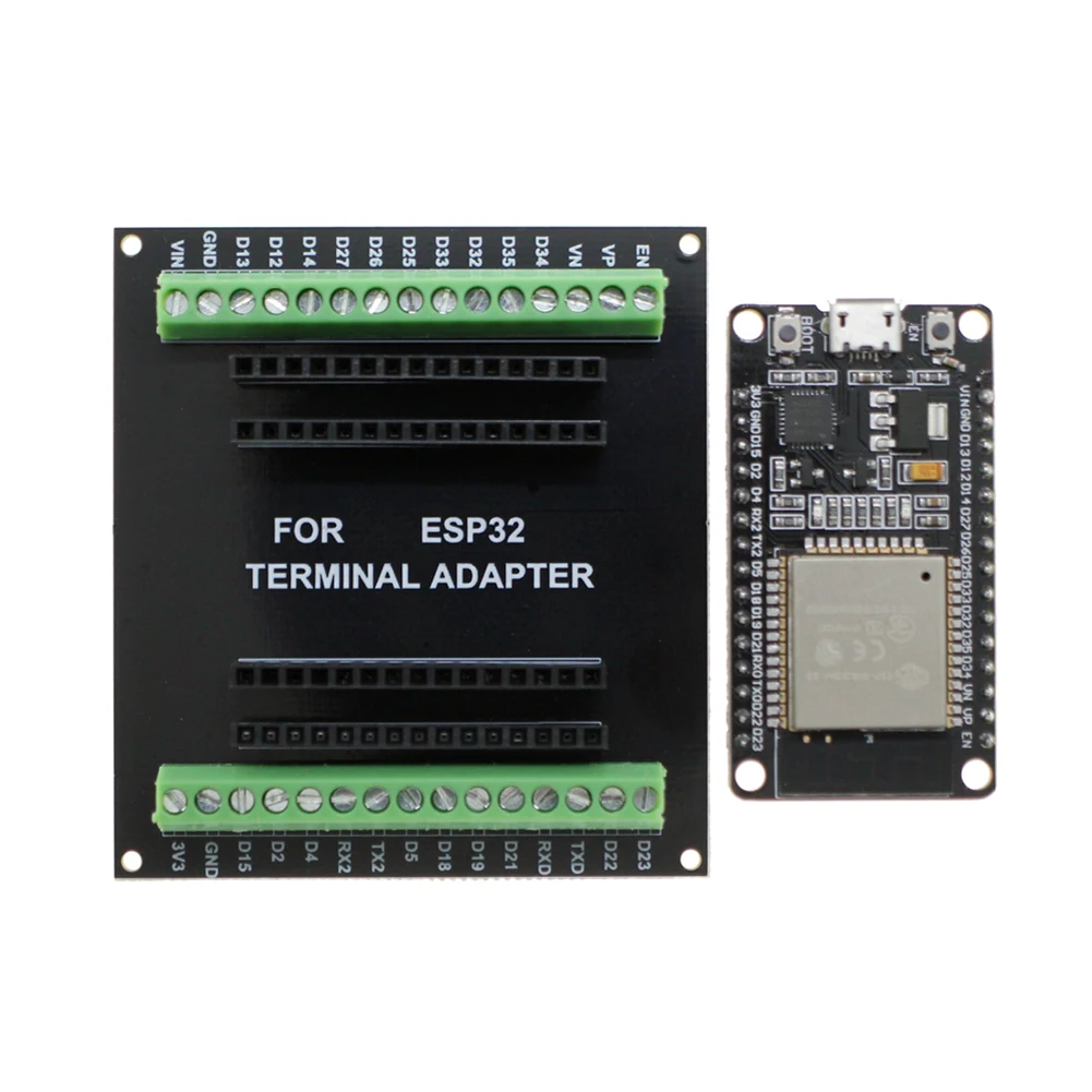 ESP32 개발 모듈 CP2102 칩 NodeMCU-32S Lua 38핀 모듈 마이크로 USB 인터페이스 저전력 소비 GPIO 확장 보드