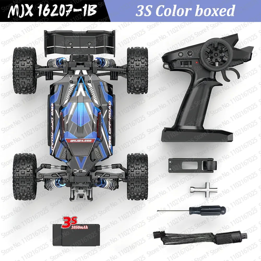 MJXRC 16207 1:16 高速ブラシレスラジコンカー 4WD Amazon.co.jp: MJXRC 16207 1:16 高速ブラシレスラジコンカー 62KM/H