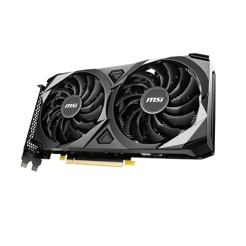 MSI geforce RTX 3060 VENTUS 2X 12G OC Játék Grafika rty 12GB GDDR6 192-bit HDMI Data processing PCI-E 4.0 8pin asztali Hiánytalan Új videó rty