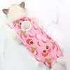 Cat Weaning Sterilization Suit Small Dog Cats Jumpsuit Anti-lick Recovery Clothing After Surgery Cute Print Pet Care Clothes 3