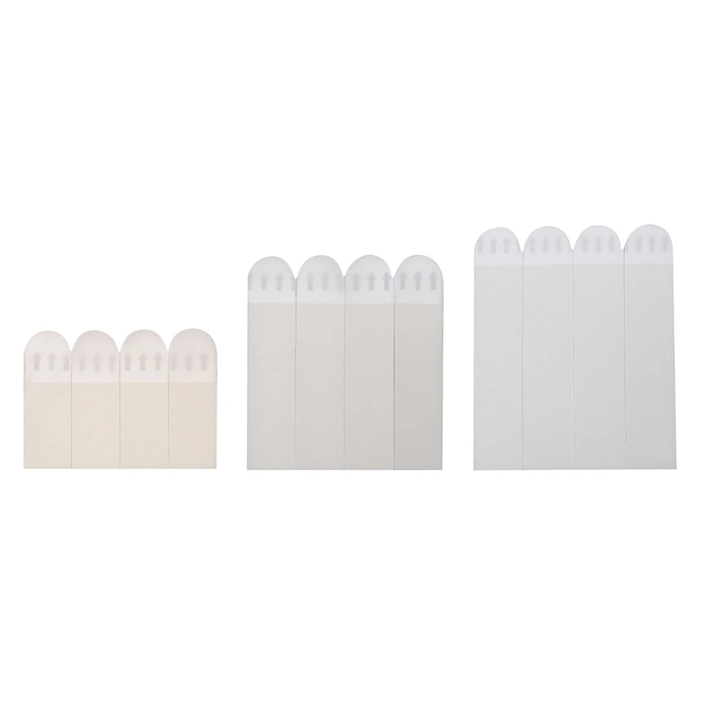 12 Pairs Photo Frame Stickers Damage Free Double Side Hook Loop Mounting Tape Removable Wall Fastener for Home Decor Indoor Use