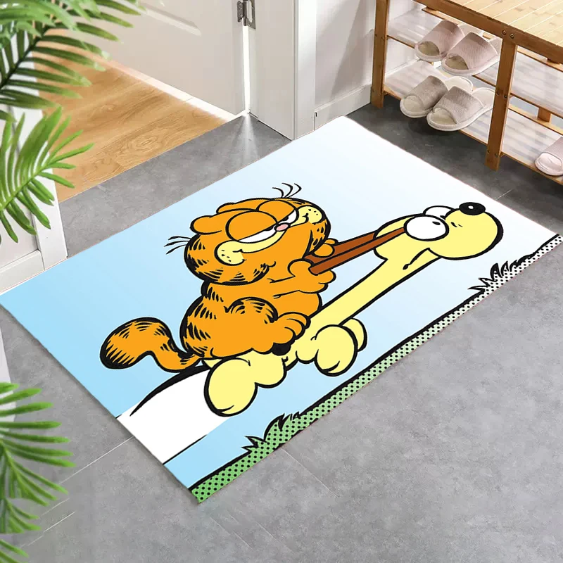 

Bathroom Mat G-Garfields Non-slip Kitchen Entrance Carpet Anime Rug Custom Mats Bedroom Rugs Home Decoration Living Room Foot