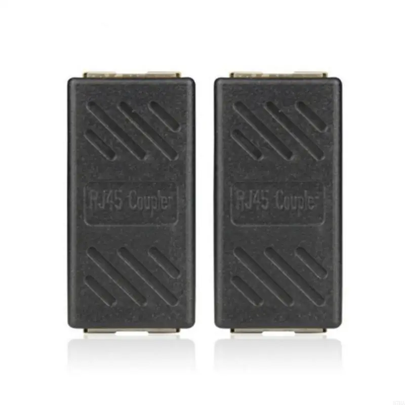 87ha RJ45 커플러 8Pin 이더넷 익스텐더 1000mbps CAT6/CAT5 LAN 커넥터 여성 대 여성 네트워킹 케이블 조인기