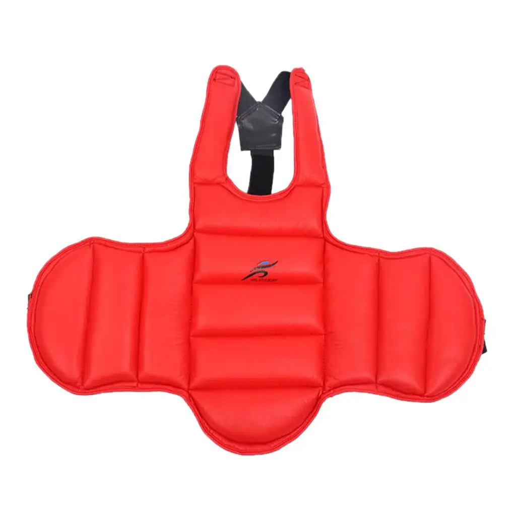 Karate / Chest Chest with Adjustable Shoulder Strap Kickboxing Training-Select Colors & Sizes