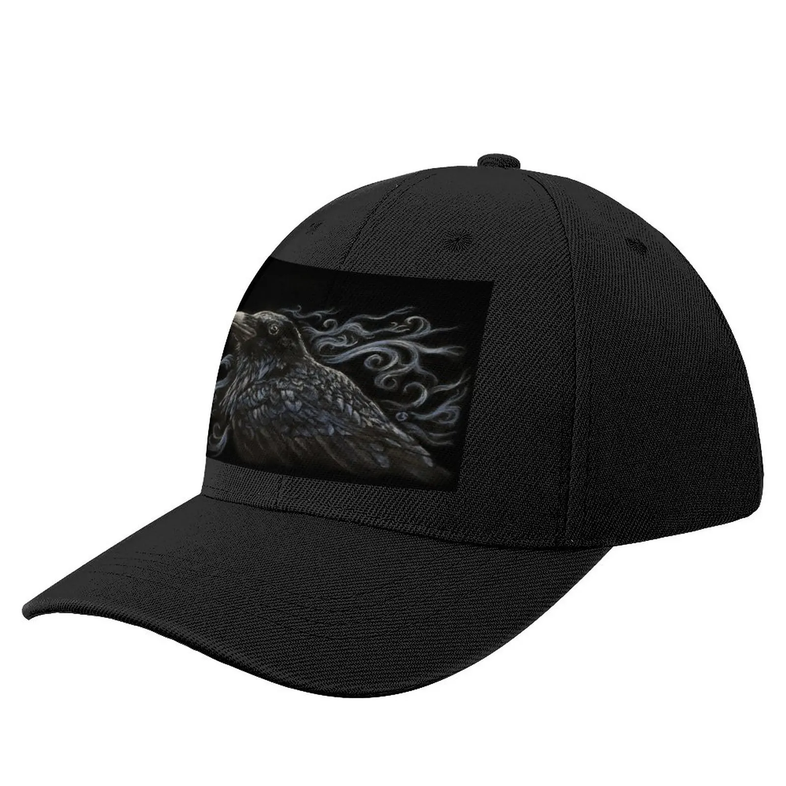 

Raven Spirit Bird Baseball Cap Anime Luxury Hat Sunhat Male derby hat Hat Men Women's