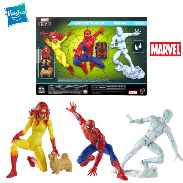 Marvel Legends Series Spider-Man and His Amazing Friends Multipack Action  Figures (6”) - Marvel