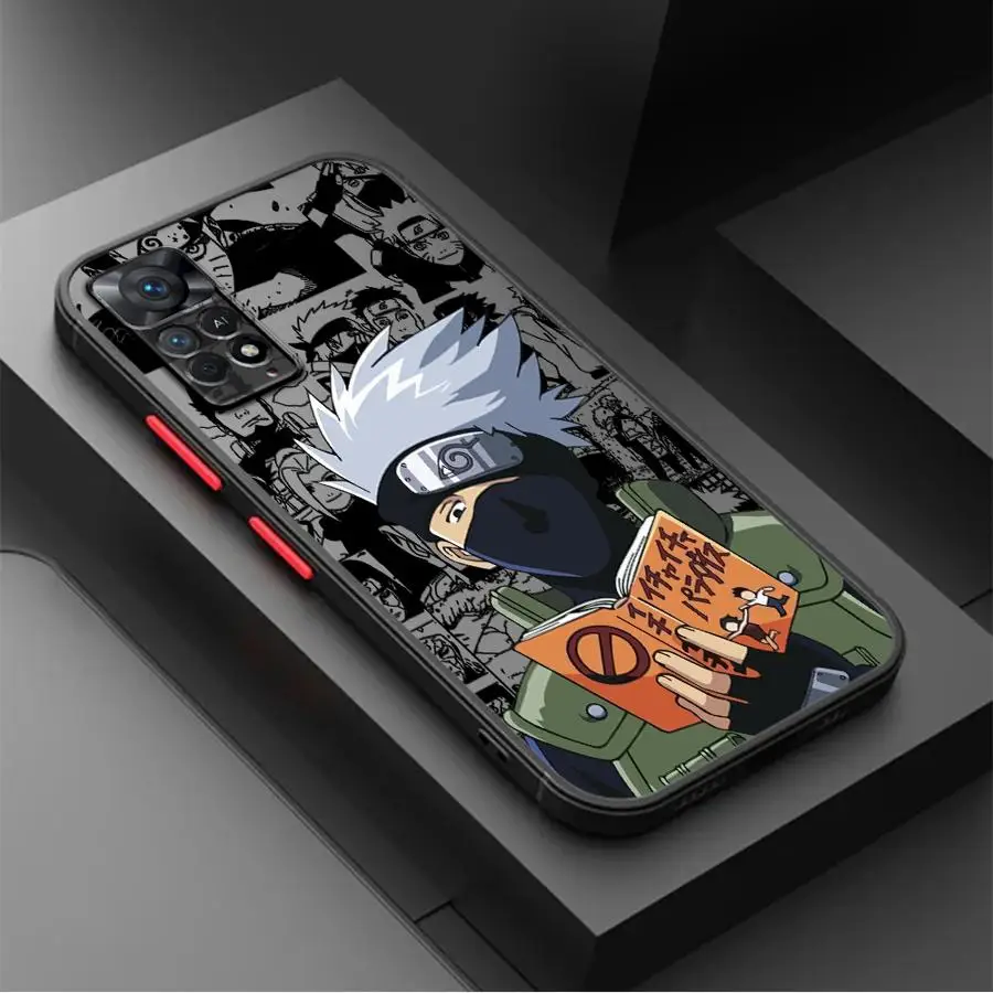 Premium TPU Smartphone Case - Sleek N-N-arutoS Kakashi Design