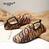MAEDEF Men Shoes Male Indoor Slipper Warm Plush Thin Bottom Non-Slip Casual Couple Shoe Soft Comfortable Men Women Walking Shoes 4