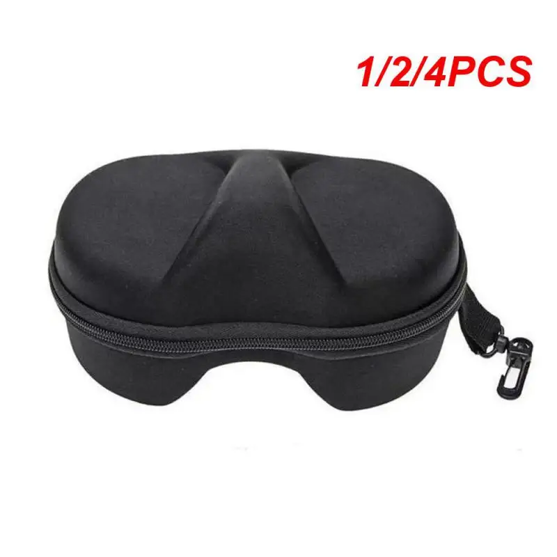 

1/2/4PCS 1-Snowboard Ski Goggles Cases Travel Outdoor Skiing Diving Glasses Storage Box Waterproof Carrying Zipper Small Holder