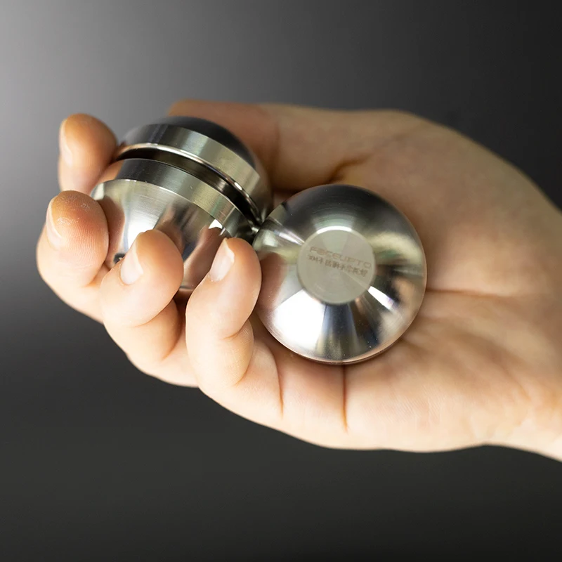 304 Stainless Steel Wrist Gyro Ball Universal Rotation Fitness Equipment Massage Hand Finger Grip Strength Training Anti Stress