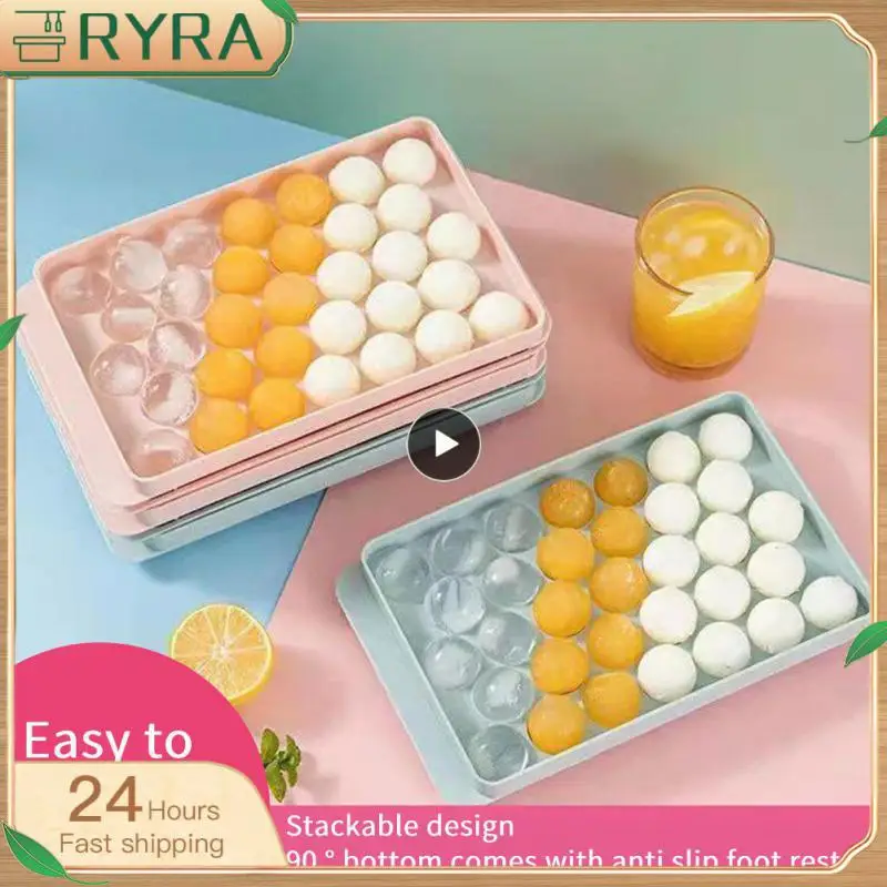 Bolo Hockey Round Rombo Ice Mold Ice Boll Tray Maker Plastica Ice Mold Ice Ball Mold Food Grade Mold Kitchen Gadge