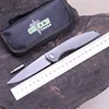 Green thorn Lee quick opening folding knife VG10 blade titanium alloy handle camping outdoor survival fruit EDC tool 1