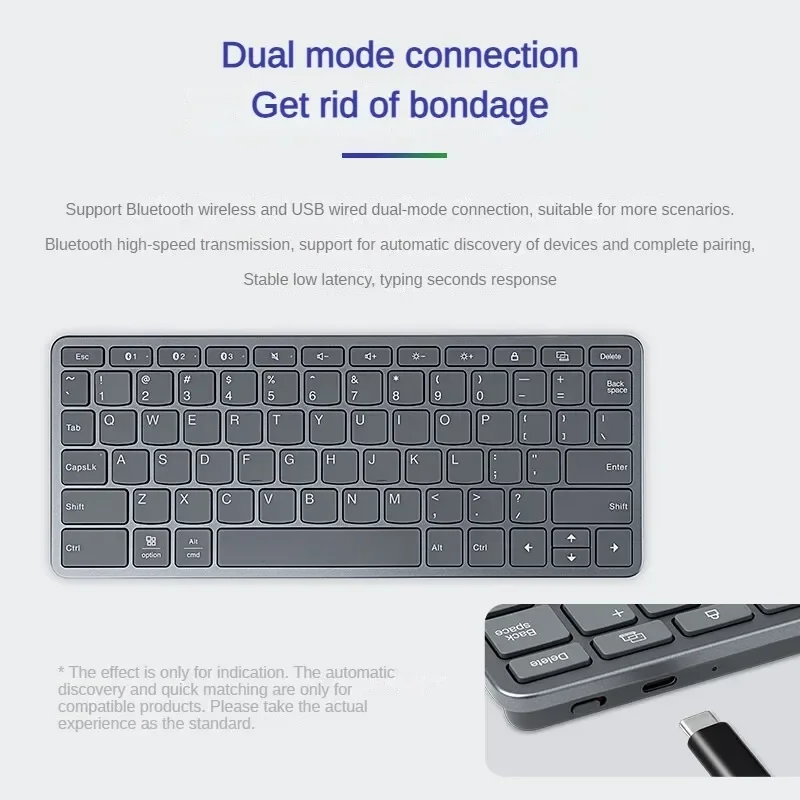 Lenovo Xiaoxin Wireless Keyboard Air Portable For Lenovo Pad Studio Pad Legion Y700 pro Android Apple Windows MacOS