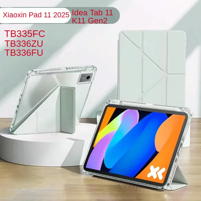 Premium 11-Inch Tablet Case with Pencil Holder - Stylish Protective Cover