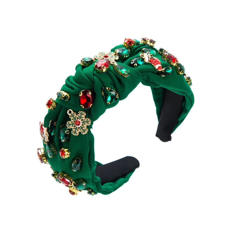 

Luxury Christmas Wide Headbands For Women Girls Headwear Fashion Hairbands Female Hair bands Head Hoop Hair Accessories