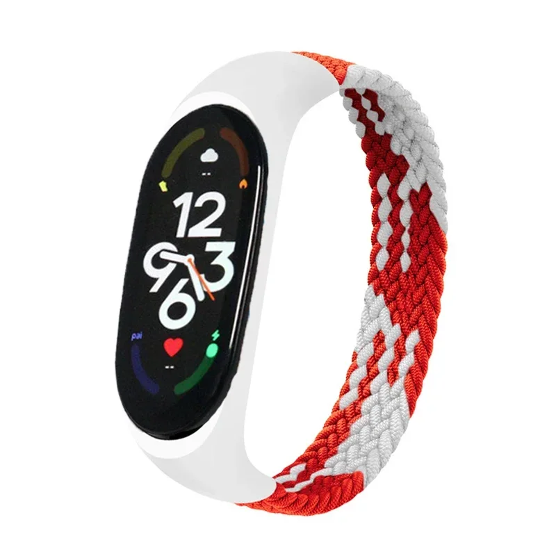 Braided Nylon Solo Loop for Smartwatches - Durable and Stylish Watch Strap Replacement Bracelet