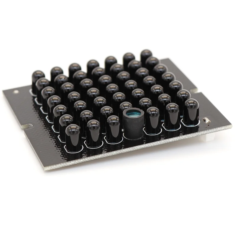 Bewinner Illuminateur IR, lumière infrarouge DC 12V 15pcs de LED, vision nocturne imperméable à l'eau infrarouge de la baie de LED IP65 pour la caméra de vidéosurveillance de sécurité