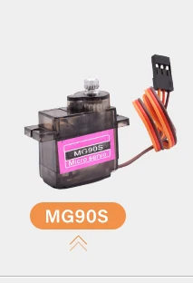 Description Picture 3 of item1pc Metal Gear MG945 MG995 MG996R Servo Motor 180 360 Servomotor Analog for RC Arduino Robot Toys Model Airplane Mini Car Boat