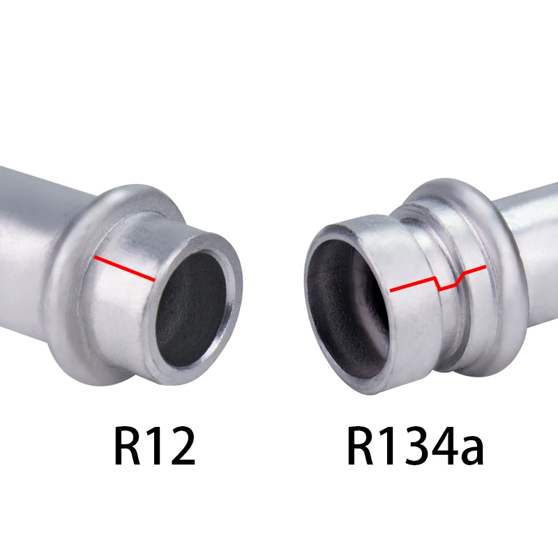  6  8  10개 자동차 에어컨 알루미늄 바브 피팅 180/90/45도 O-링 암나사 5/8-18 3/4-16 7/8-14