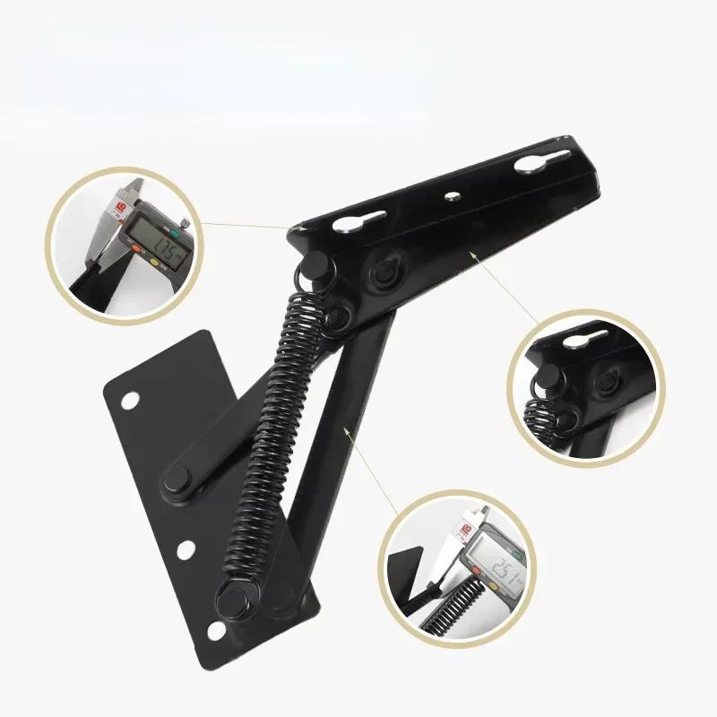 GSTARAM Multi Functional Storage Box Flip Storage Hardware Bed Box Hinge Sofa Split Spring Hinge Accessories
