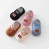 Autumn Winter Baby Slippers Toddler Plush Floor Sock Shoes Boy Girl Children Soft Anti-slip Walking Shoes Indoor Home Kids Shoes 2