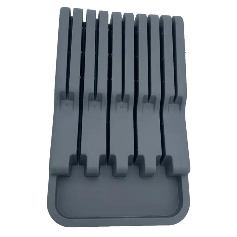 Knives Drawer Organizer Cutter Block Organizer Cutlery Slot Kitchen Drawer Cutter Holder Kitchen Counter