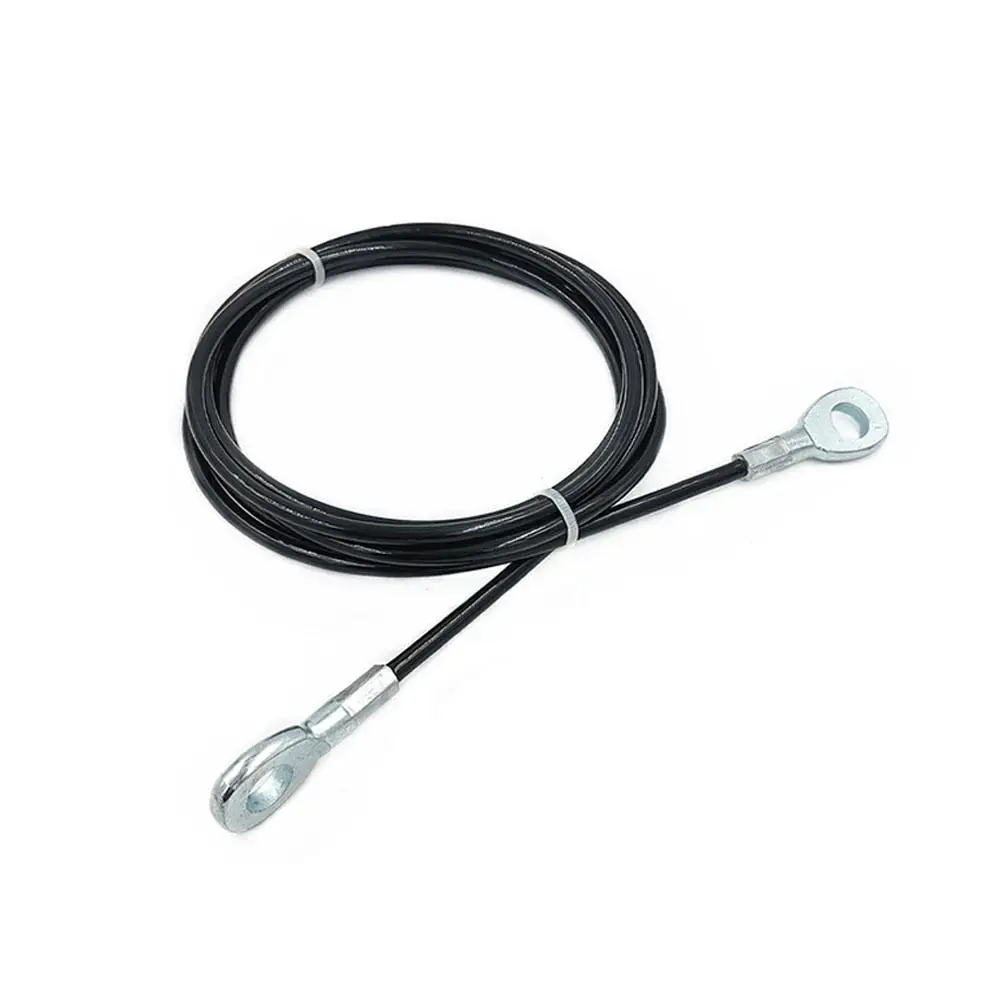 Super Strong Home Gym Cable 5mm 1/1.8/2.5/3.5 Meters Pulley Rope Fitness Steel Cables Extension Lifting Wire Equipment C1E5 6