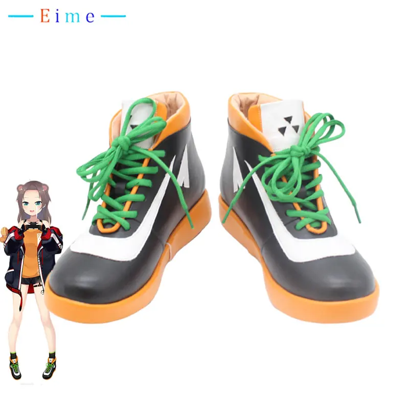 

Natsuiro Matsuri Cosplay Shoes Vtuber Cosplay Props Halloween Carnival Boots PU Shoes Custom Made