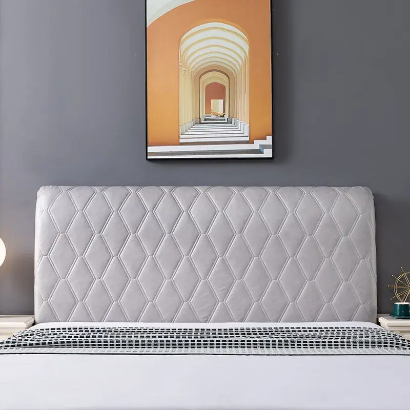 All-inclusive Bedhead Cover Artificial Leather Headboard Cover Bed Headboard Covers Home Decor Bed Back Dust Protector