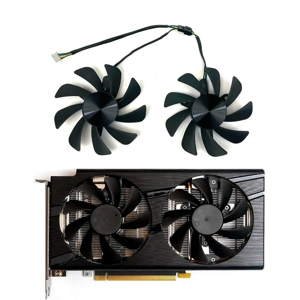 

87 мм CF9015H12D 12 В 4-контактный шарикоподшипник RTX2060 сменный вентилятор видеокарты для lenovo RTX 2060 RTX 2070 охлаждающий вентилятор видеокарты